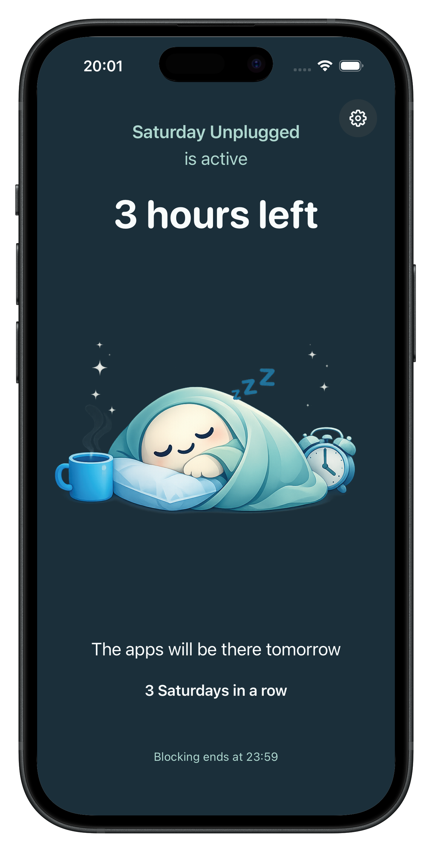 Set it once screenshot